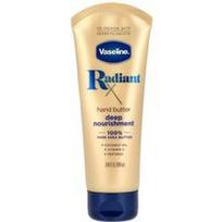 Vaseline, RadiantX, giliai maitinantis rankų sviestas, 3.4 fl oz (101 ml)