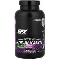 EFX Sports, Kre-Alkalyn®, 120 augalinių kapsulių (750 mg vienoje kapsulėje)