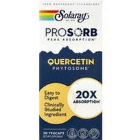 Solaray, Kvercetino fitosomas™, 30 daržovių kapsulių (250 mg vienoje kapsulėje)