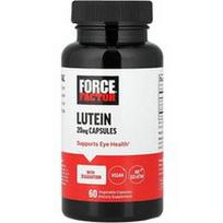 Force Factor, Liuteinas su zeaksantinu, 60 augalinių kapsulių