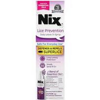 Nix, Utėlių prevencija, kasdienis nenuplaunamas purškiklis, 177,44 ml