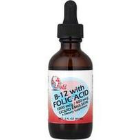 World Organic, B-12 su folio rūgštimi, 59 ml (2 skysčio uncijos)
