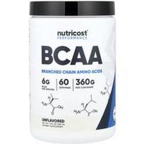 Nutricost, Spektaklis, BCAA, be skonio, 12.9 oz (360 g)