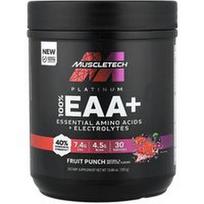 MuscleTech, Platina 100% EAA+, vaisių punšas, 13.86 oz (393 g)