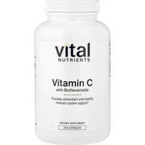 Vital Nutrients, Vitaminas C su bioflavonoidais, 220 veganiškų kapsulių