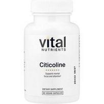 Vital Nutrients, Citicoline, 60 veganiškų kapsulių
