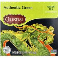 Celestial Seasonings, Autentiška žalioji arbata, 40 arbatos pakelių, 82 g