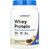 Nutricost, Išrūgų baltymų koncentratas, vanilė, 2 svarai (907 g)