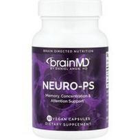 BrainMD, Neuro-PS, 30 veganiškų kapsulių (150 mg vienoje kapsulėje)
