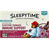 Celestial Seasonings, Sveikatingumo arbata „Sleepytime®“ su ežiuole ir imunitetą stiprinančia arbata be kofeino, 20 arbatos pakelių, 36 g
