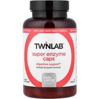 Twinlab, Super fermentų kapsulės, 50 kapsulių