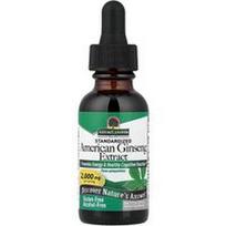 Nature's Answer, Standartizuotas amerikietiško ženšenio ekstraktas, be alkoholio, 30 ml (1 fl oz)