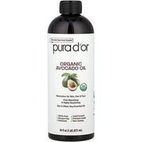 Pura D'or, Organinis avokadų aliejus, 473 ml (16 skysčio uncijų)