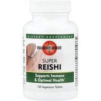 Mushroom Wisdom, Super Reishi, 120 vegetariškų tablečių
