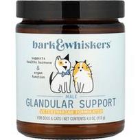 Dr. Mercola, „Bark & Whiskers™“, patinų liaukų palaikymas šunims ir katėms, 113 g