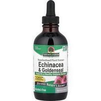 Nature's Answer, Ežiuolė ir auksinis ruonis, be alkoholio, 4 fl oz (120 ml)