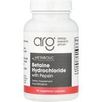 Metabolic Maintenance, Betaino hidrochloridas su pepsinu, 90 vegetariškų kapsulių