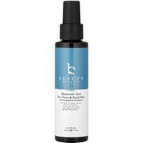 Beauty By Earth, Hialurono rūgšties veido tonikas ir veido purškiklis, visiems odos tipams, 133 ml