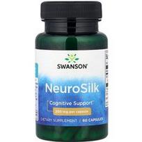 Swanson Vitamins, NeuroSilk, 200 mg, 60 kapsulių