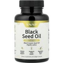 Snap Supplements, Juodųjų kmynų aliejus, 90 minkštųjų kapsulių (500 mg vienoje minkštojoje kapsulėje)