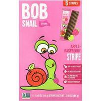 Bob Snail, Vaisių juostelės, obuolių ir aviečių, 6 vnt., po 14 g