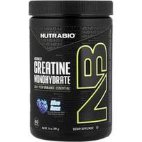 NutraBio, Mikronizuotas kreatino sprogimas, Arctic Blast mėlynųjų aviečių skonio, 399 g