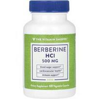 The Vitamin Shoppe, Berberino HCl, 500 mg, 60 augalinių kapsulių