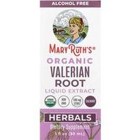 MaryRuth's, Organinis valerijonų šaknų skystas ekstraktas, be alkoholio, 30 ml