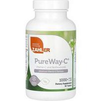 Zahler, Pure Way-C, vitaminas C ir bioflavonoidai, 1 000 mg, 90 tablečių