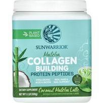 Sunwarrior, Kolageno gamybos baltymų peptidai, kokosų ir mačos latte, 500 g