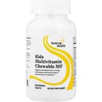 Seeking Health, Vaikams skirtas kramtomasis multivitaminų kompleksas MF, 60 kramtomųjų tablečių