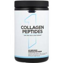 Rule One Proteins, Kolageno peptidai + vitaminas C ir hialurono rūgštis, šokoladinis fudžas, 250 g