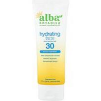 Alba Botanica, Havajietiškas veido losjonas nuo saulės, SPF 30, be kvapiklių, 89 ml