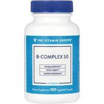 The Vitamin Shoppe, B kompleksas 50, 100 daržovių kapsulių