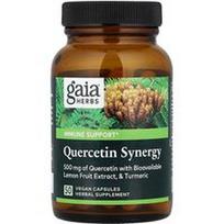 Gaia Herbs, Kvercetino sinergija, 50 veganiškų kapsulių