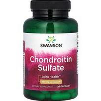 Swanson Vitamins, Chondroitino sulfatas, 600 mg, 120 kapsulių