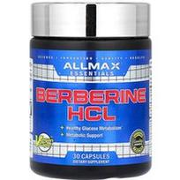 ALLMAX, Essentials, berberino hidrochloridas, 500 mg, 30 veganiškų kapsulių