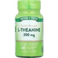 Nature's Truth, Dvigubo stiprumo L-teaninas, 200 mg, 60 greito atpalaidavimo kapsulių