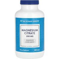 The Vitamin Shoppe, Magnio citratas, 200 mg, 300 tablečių