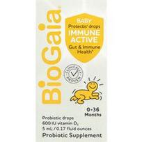BioGaia, „Protectis Baby“, imunitetą stiprinantys probiotikų lašai, 0–36 mėnesių, 5 ml (0,17 skysčio uncijos)