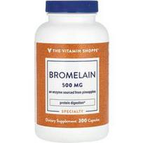 The Vitamin Shoppe, Bromelainas, 500 mg, 300 kapsulių