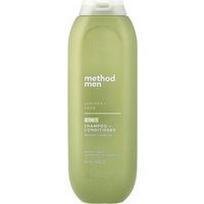 Method, Vyrams, 2-in-1 šampūnas + kondicionierius, kadagys + šalavijas, 14 fl oz (414 ml)