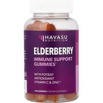Havasu Nutrition, Šeivamedžio uogų skonio guminukai imunitetui stiprinti, 120 guminukų