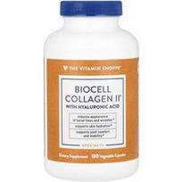 The Vitamin Shoppe, „BioCell“ kolagenas II su hialurono rūgštimi, 180 augalinių kapsulių