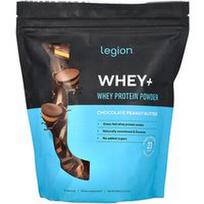 Legion Athletics, „Whey+“, išrūgų baltymų milteliai, šokoladinis žemės riešutų sviestas, 966 g