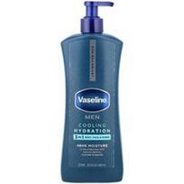 Vaseline, Vyrams, vėsinamasis drėkinimas, 3 viename kūno, veido ir rankų losjonas, 600 ml