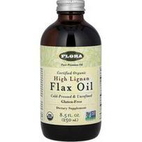 Flora, Sertifikuotas ekologiškas daug lignanų turintis linų sėmenų aliejus, 250 ml