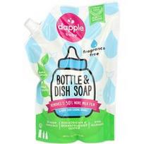 Dapple Baby, Buteliuko ir indų ploviklio papildymas, be kvapiklių, 1 l (33,8 fl oz)