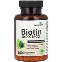 Futurebiotics, Biotinas, didelio stiprumo, 10 000 mcg, 360 vegetariškų tablečių