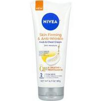 Nivea, Odos stangrinamasis ir raukšles mažinantis kaklo ir krūtinės kremas, 189 g
